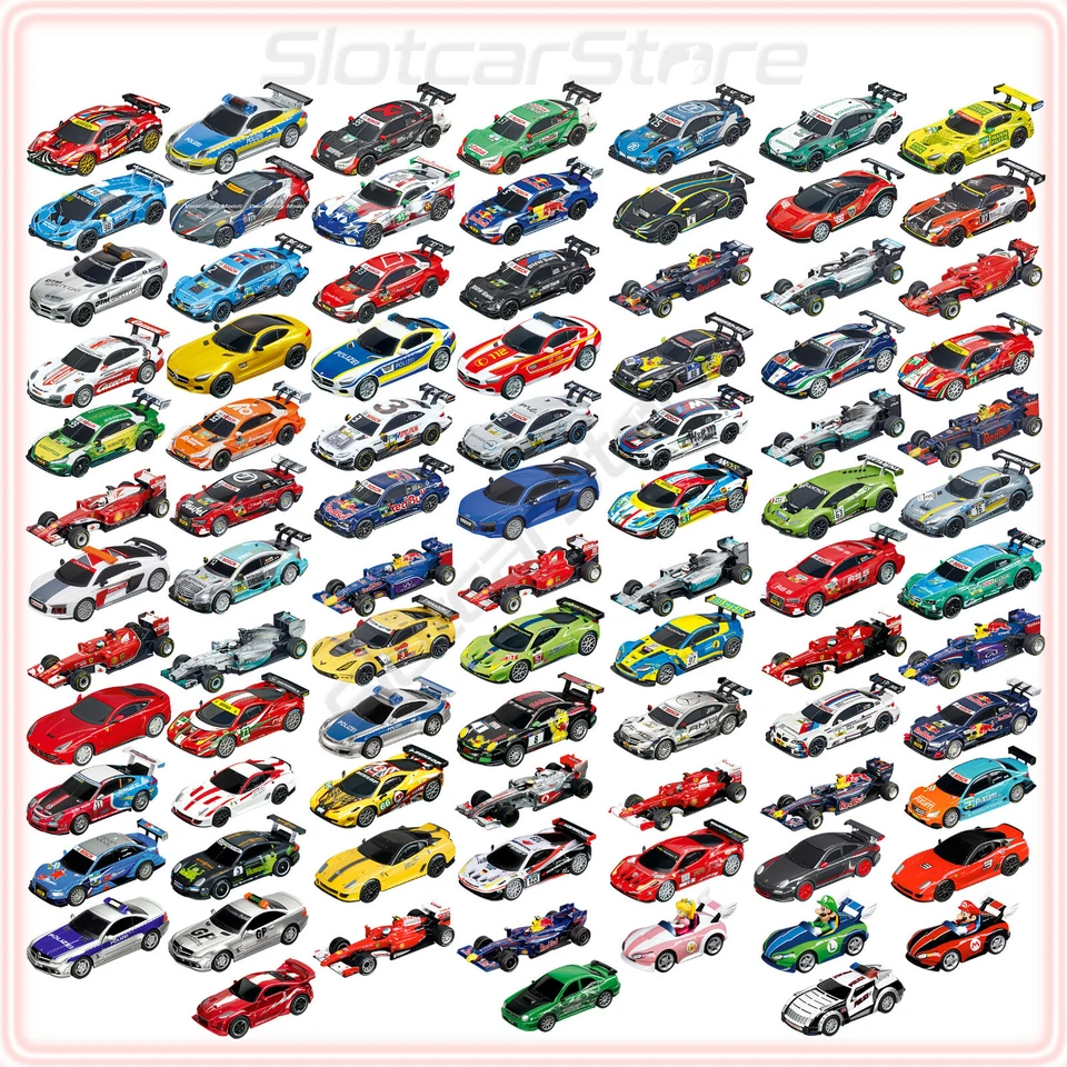 Carrera Digital 143 Auto nach Wahl 1:43 Slotcar (Formel 1 DTM GT3 Polizei ...)