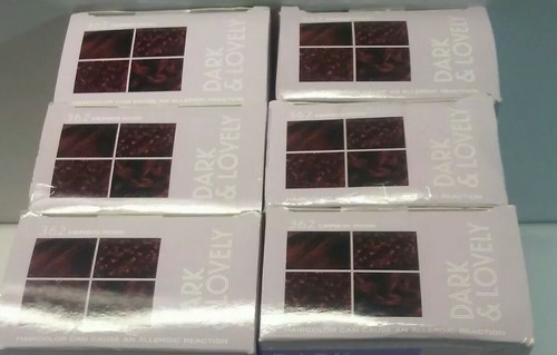 (6) Dark & Lovely Fade Resist Hair Color, #362 Crimson Moon - Picture 5 of 12