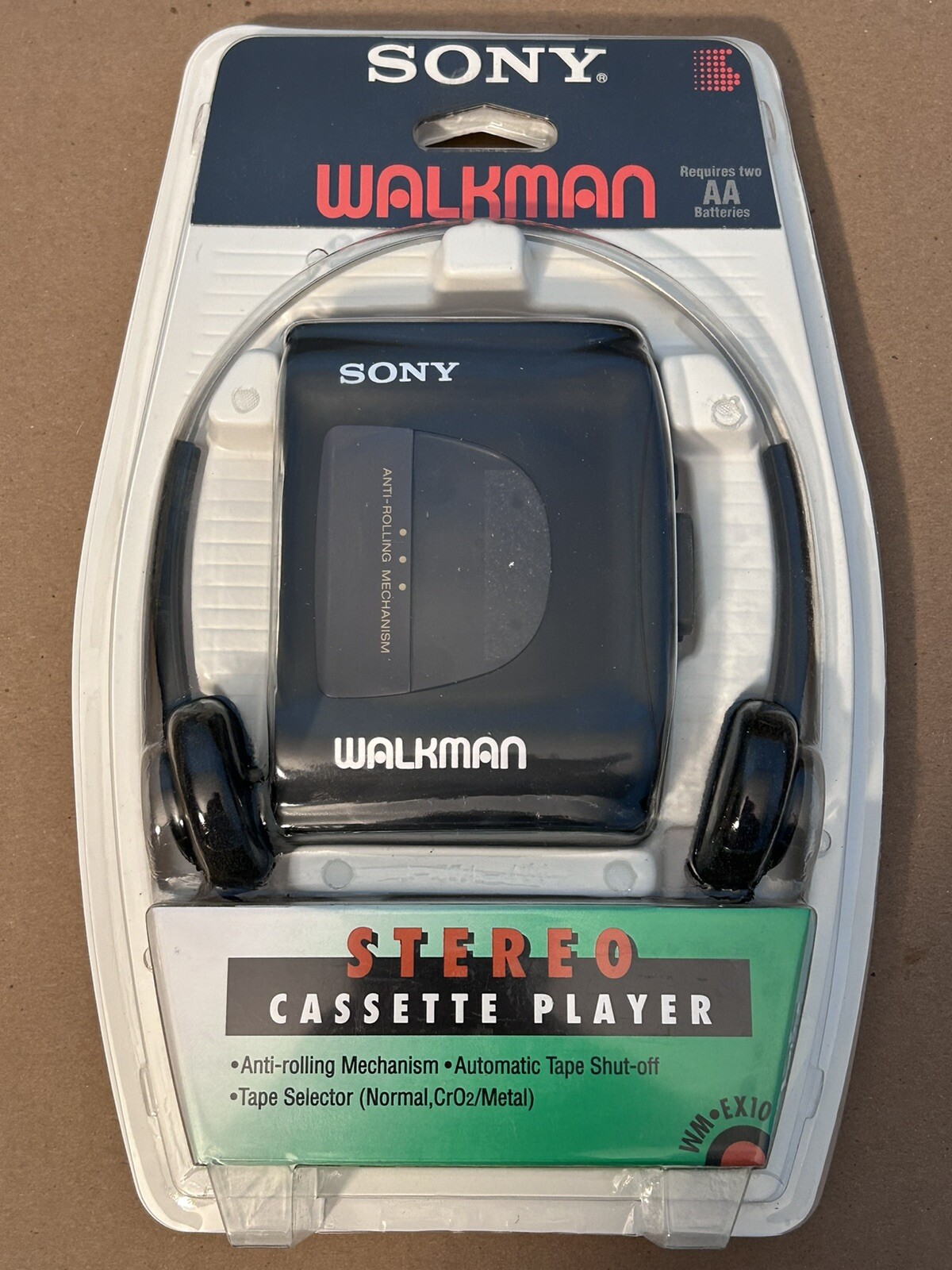 動作品 SONY WALKMAN WM-MV1 カセットウォークマン