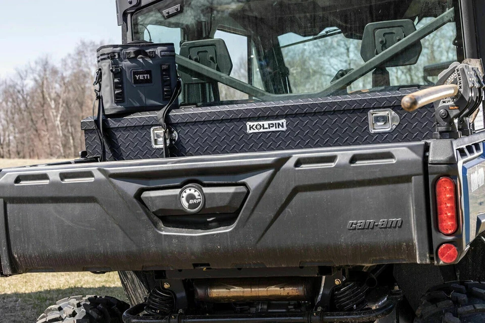 Kolpin UTV Tool Box Cargo Bed Storage Box Can-Am Defender HD5 HD8 HD10 Max - Изображение 2 из 4