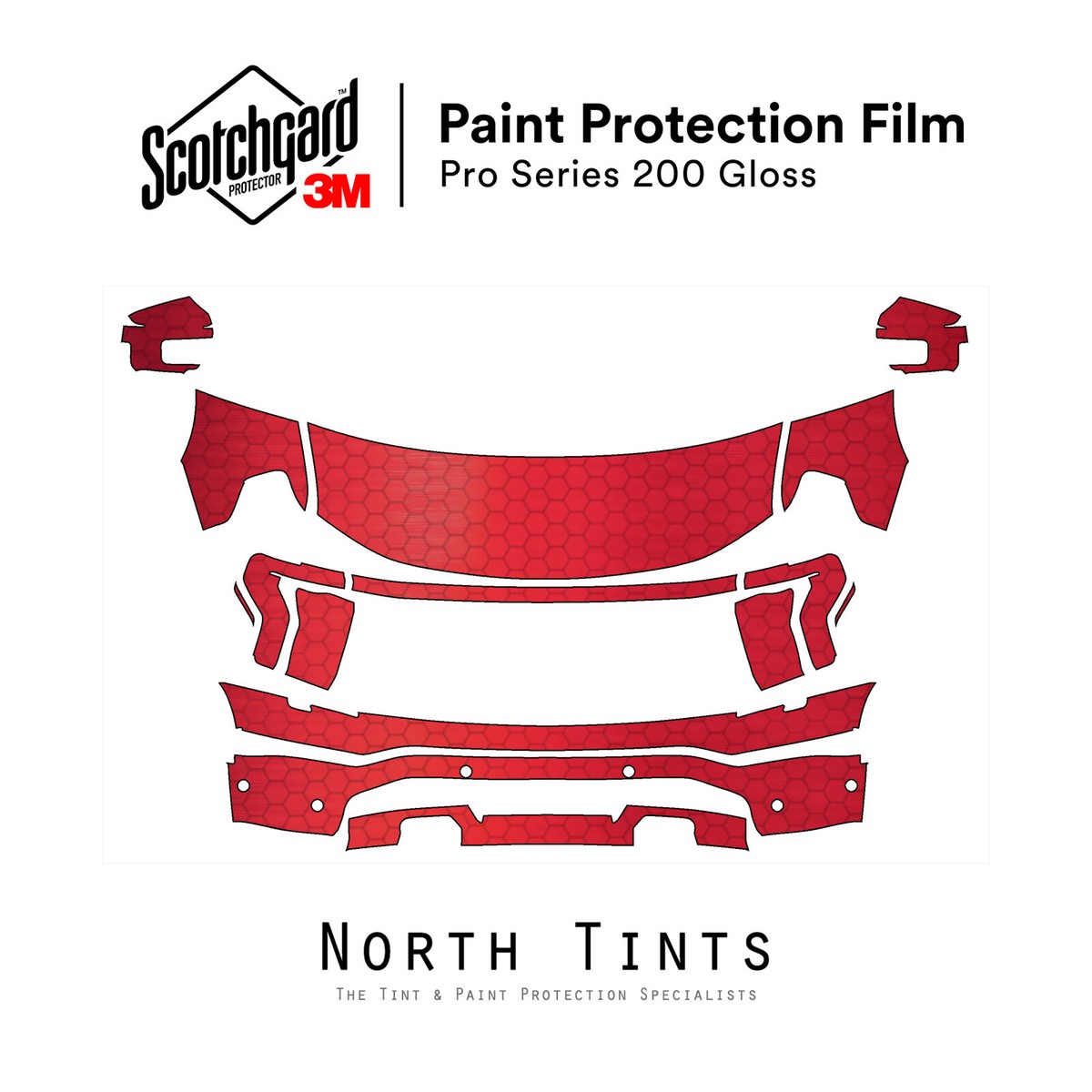 Partial Hood Fender & Mirror Kit | FORD F-150 LIGHTNING 2024 Partial Hood Fender & Mirror Kit | FORD F-150 LIGHTNING 2024