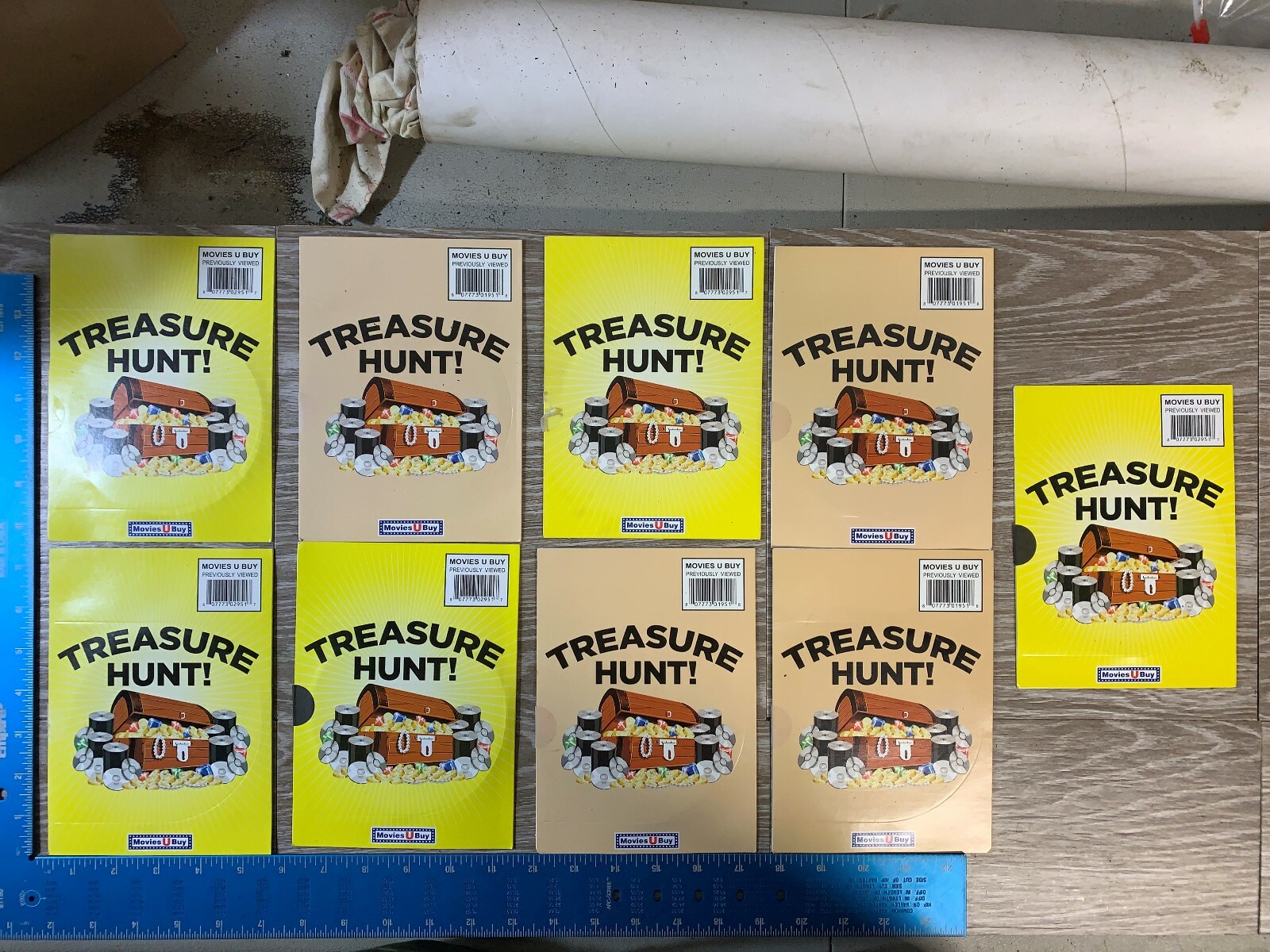 VINTAGE NEW SEALED LOT OF 9 VALUE DVDS TREASURE HUNT 100C eBay