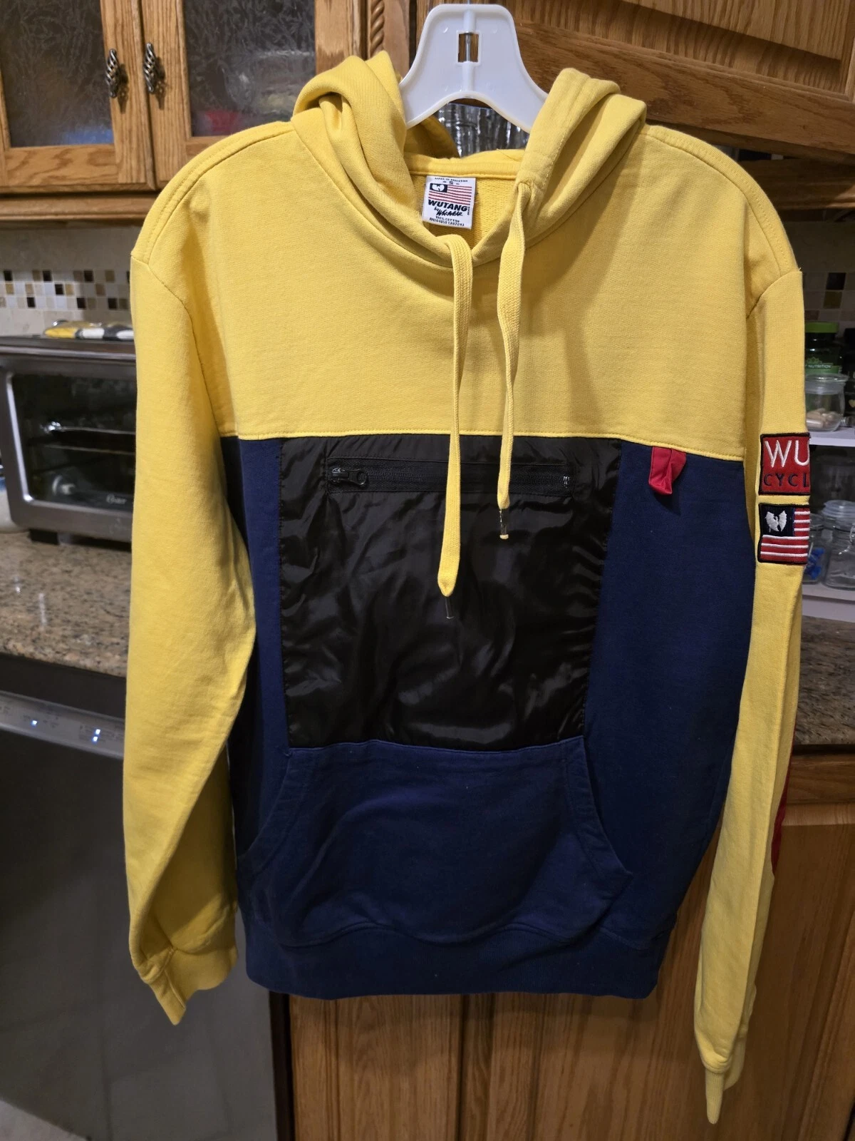 WUTANG by WU WEAR Cream Team Jacket Snow Beach Sample Size S