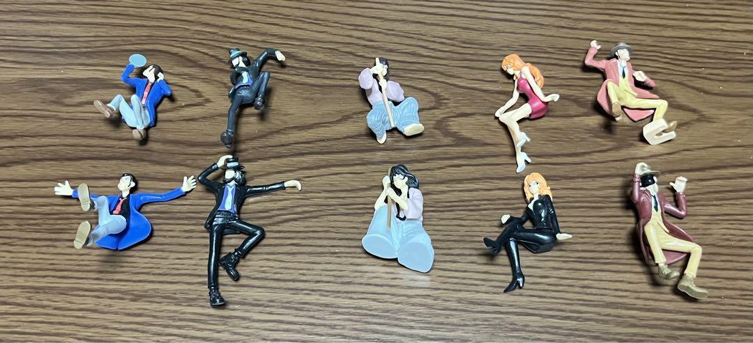 Lupin Gacha Desktop Collection Set Anime Goods From Japan