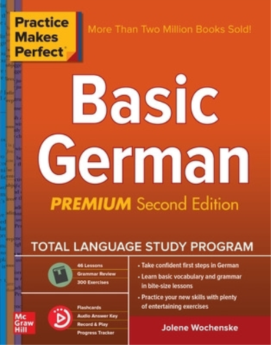 Jolene Wochensk Practice Makes Perfect: Basic German, Premium Second (Tascabile)