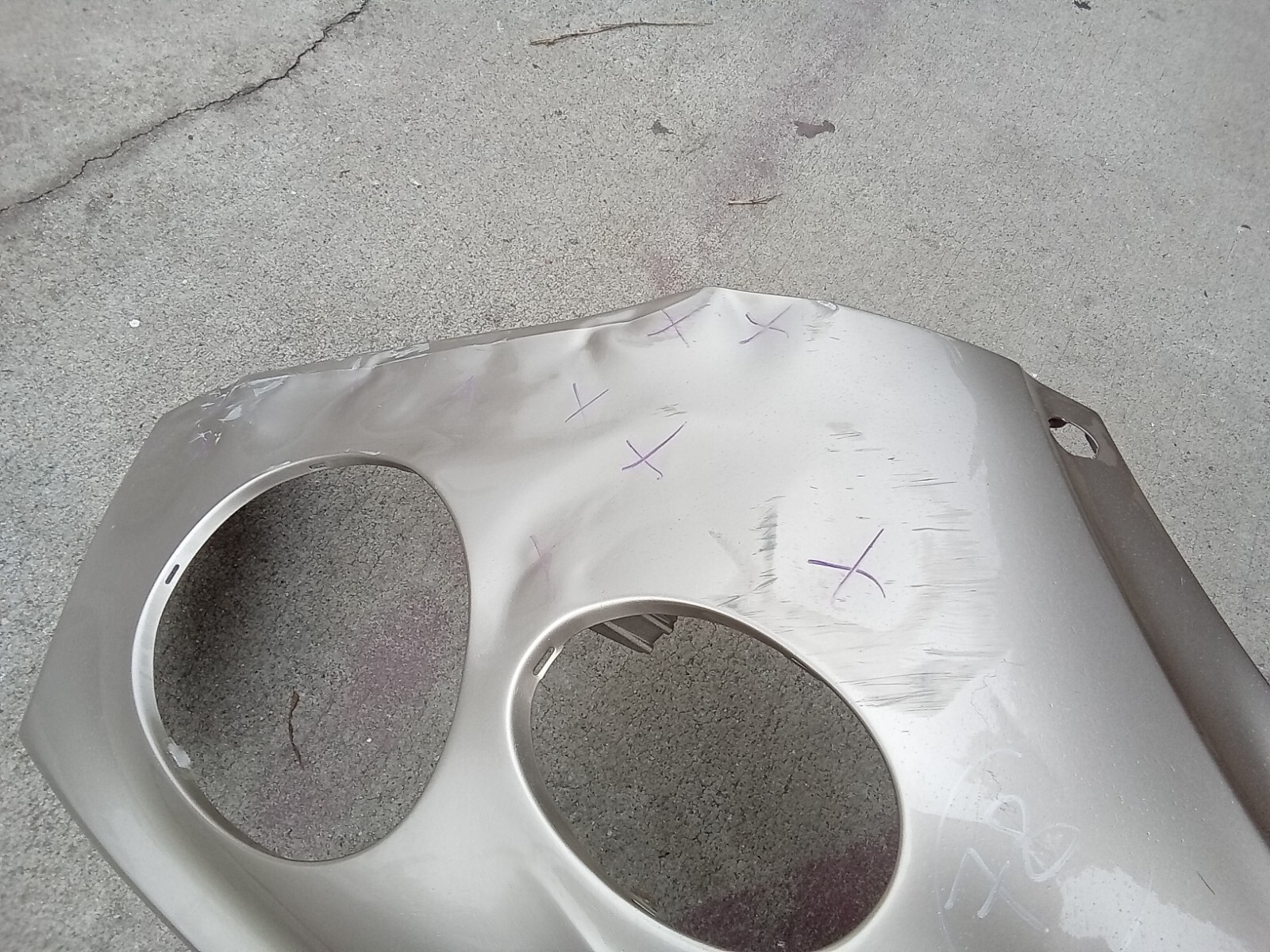 19-23 BENTLEY CONTINENTAL GT PASSENGER  SIDE FENDER  OEM (78) 3SD805626