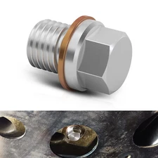 NICECNC M12 Oil Drain Plug With Washer For Polaris Ranger 570 700 800 #7052306