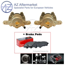 Fits Nissan Micra 2010- Note 2013- AZ Front Brake Calipers + Pads
