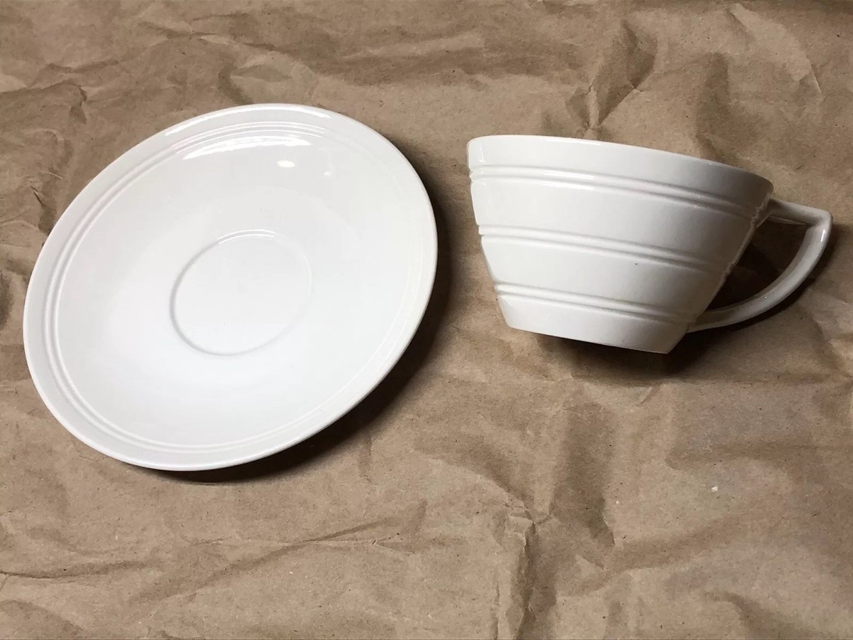 Jasper Conran at Wedgwood, Casual Cream Breakfast Cup and Saucer