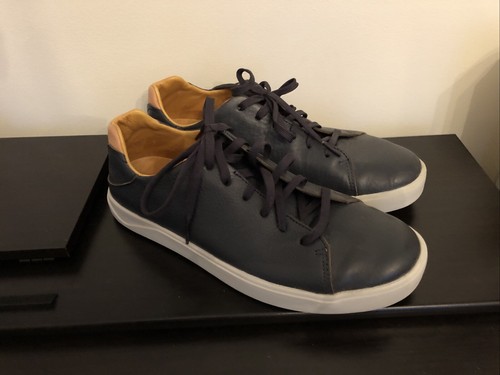 Zapatos de Conducción Olukai Cuero Azul Marino Para Hombre Talla US 9.5 EU 42 - Imagen 4 de 7