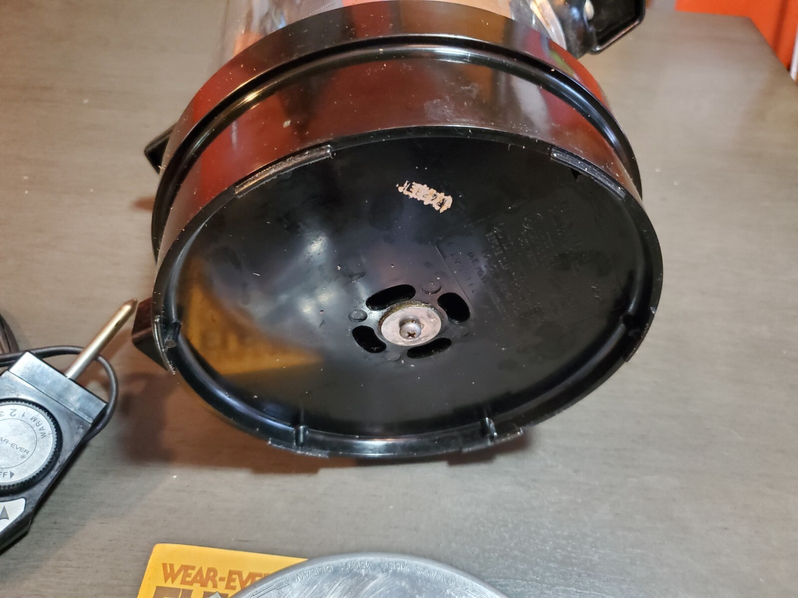 Vintage WearEver Electric Chicken Bucket Low Pressure Fryer Used eBay