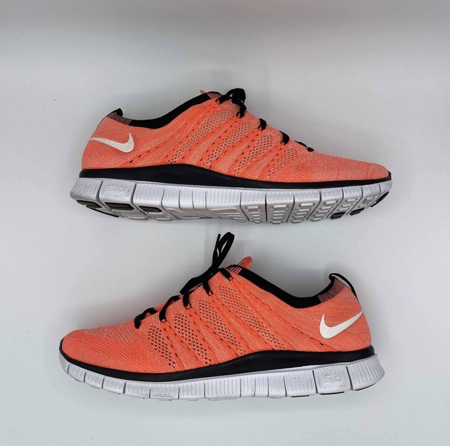 nike free flyknit nsw mens orange