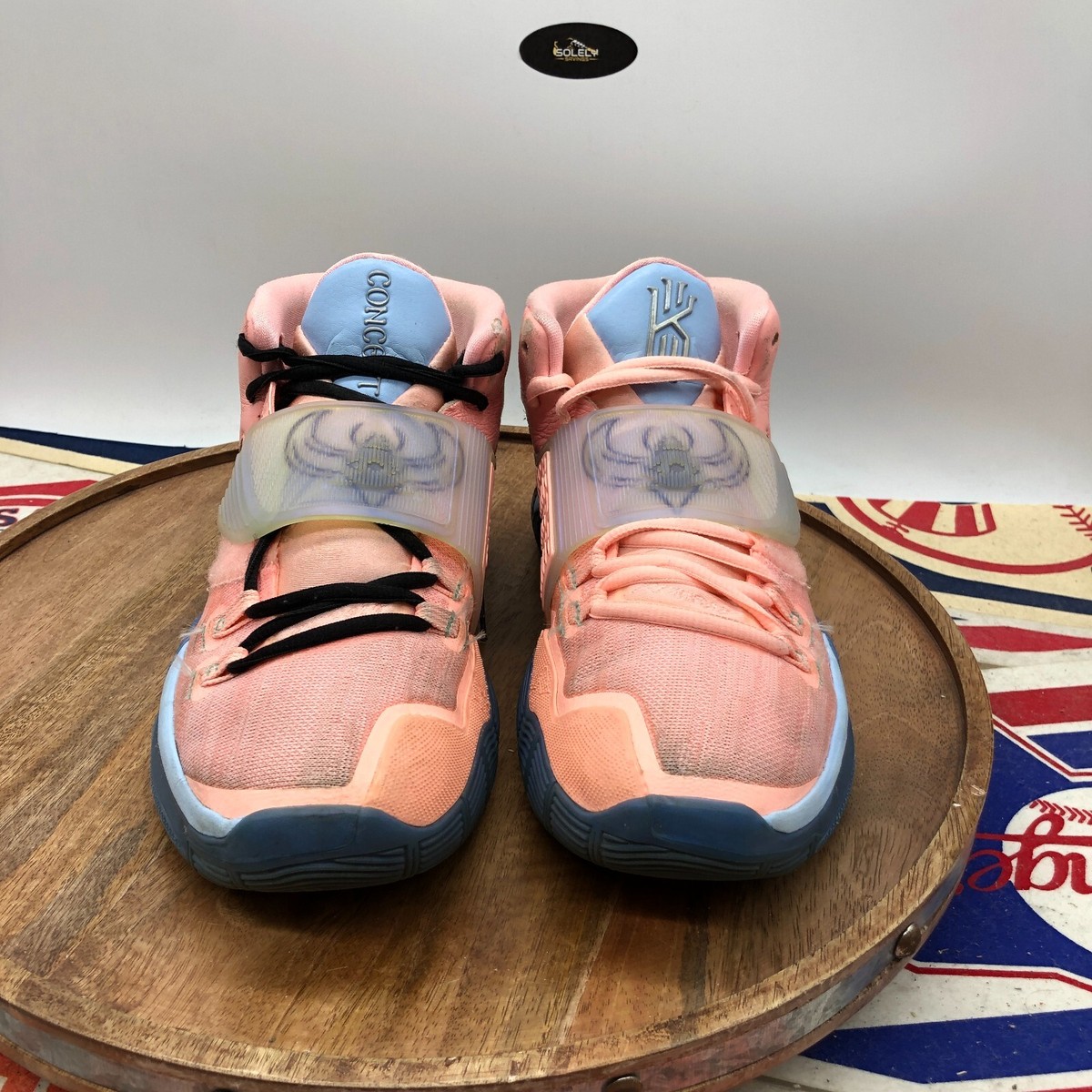 Nike Men's Kyrie 6 x Concepts Khepri Pink Blue OG Shoes Size