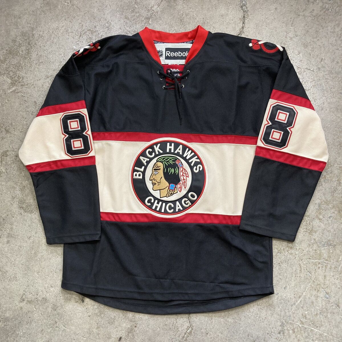 Patrick Kane Chicago Blackhawks Reebok CCM NHL Black Jersey Patrick Kane Chicago Blackhawks Reebok CCM NHL Black Jersey