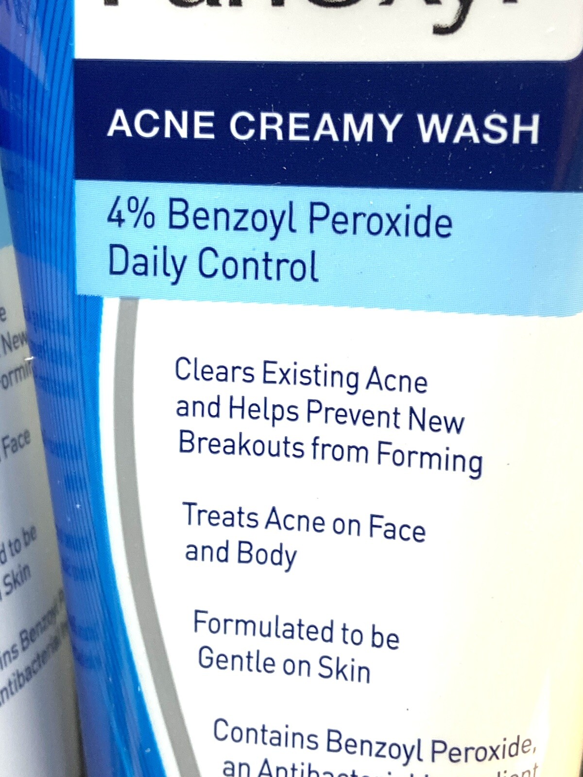 4 panoxyl acne creamy wash 6oz ea old new stock 2023