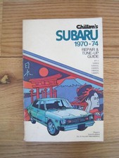 1970-74 Chilton's Subaru Repair Guide Vintage