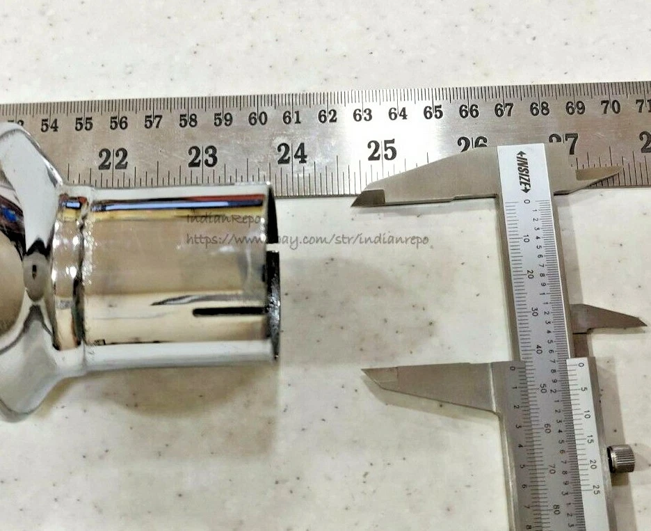 SILENCIADOR Y TUBO DE ESCAPE (CROMADO) CON CLIP PARA INDIO 741 NÚMERO DE PIEZA: 93489 Foto 2 de 4