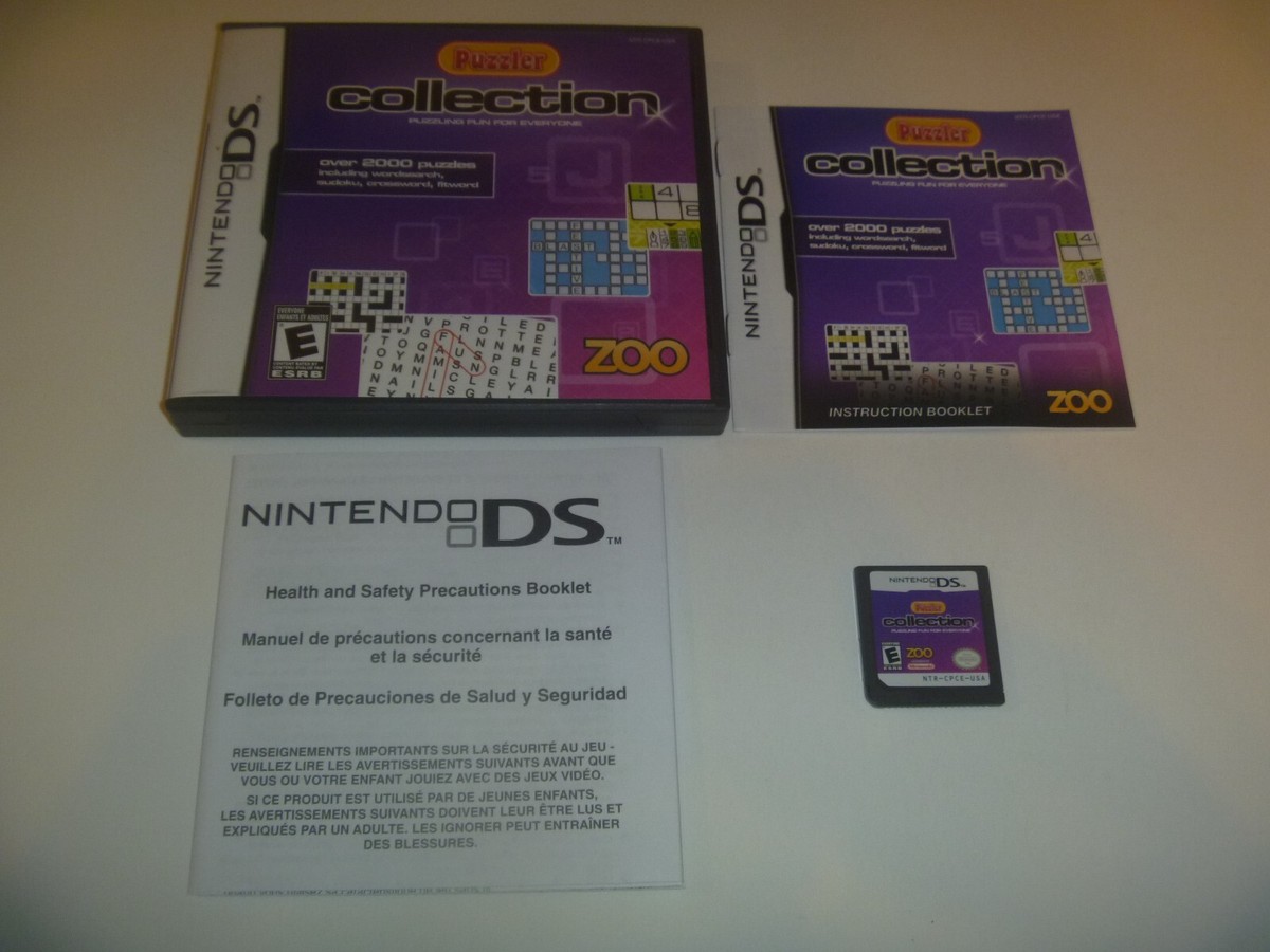 Puzzler Collection (2008) Nintendo DS Game Complete With Case