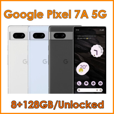 Neu Google Pixel 7A 8+128GB Android 5G Ohne Vertrag Handys SIMFREE 6,1Zoll