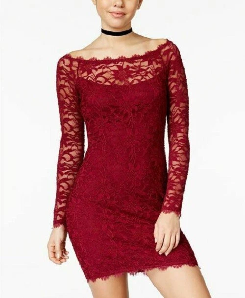 Jump juniors lace sheath clearance dress