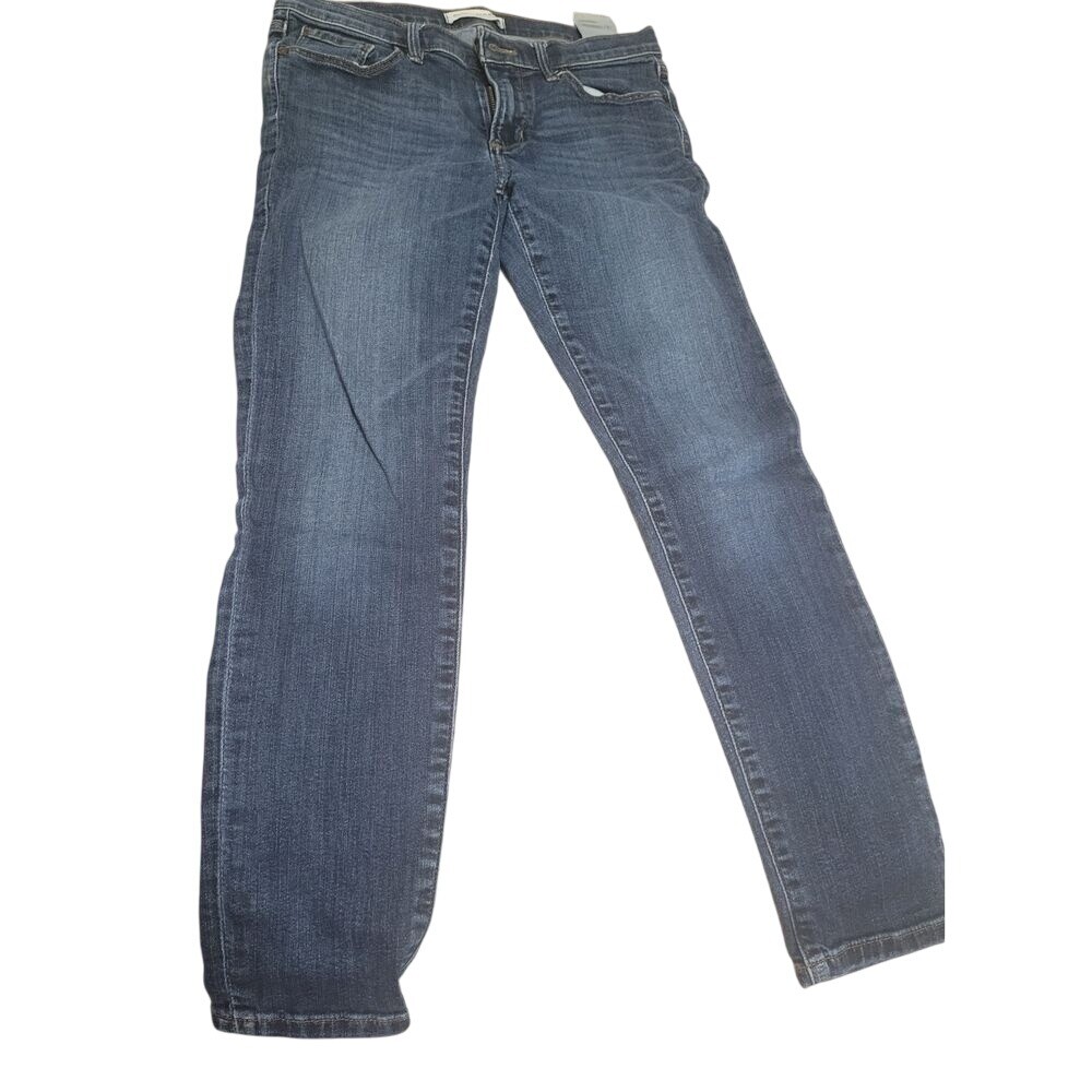 Banana Republic Skinny Ankle Jeans Classic Blue Denim Women's Size 26