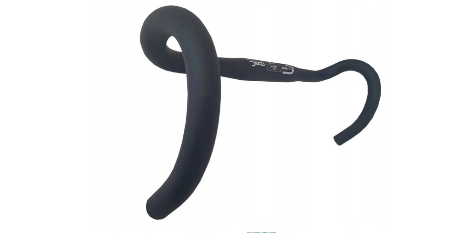 New Deda RHM EL Road Bike Handlebar Black Aluminum 31.7 31.8mm 42cm (40 c to c) - Image 2 of 2