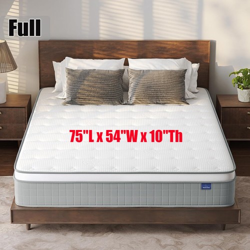 9''-12'' Memory Foam Hybrid Mattress in a Box - Twin, Twin XL, Full, Queen Size - Picture 92 of 232