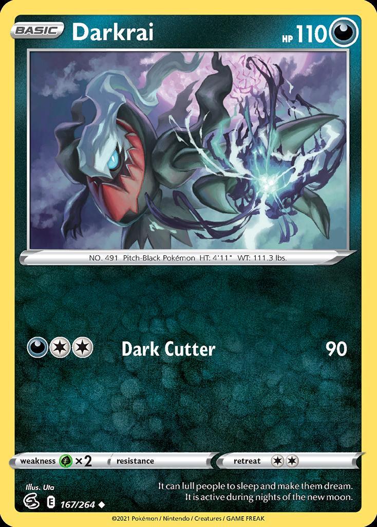Pokemon Darkrai (167/287) Fusion Strike LP