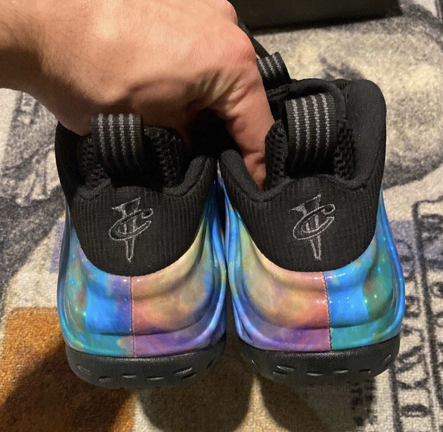 nike foamposite nebula