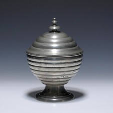 Röders Zinn Dose D11 - Entwurf Frido Witte - Ausführung 1960er Jahre