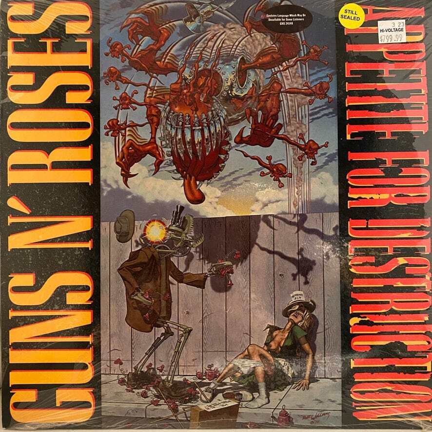 GUNS N' ROSES/Appetite for Destruction 洋楽