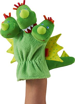 HABA Handpuppe Drache 300488 Ab 18 Monaten + BONUS