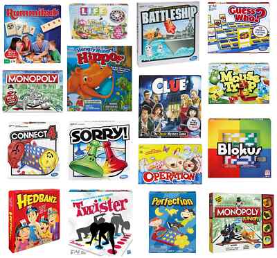 RAINY DAYS SPIELE & AKTIVITÄTEN SAMMLUNG - WÄHLEN SIE IHREN TYP - KOSTENLOSER VERSAND