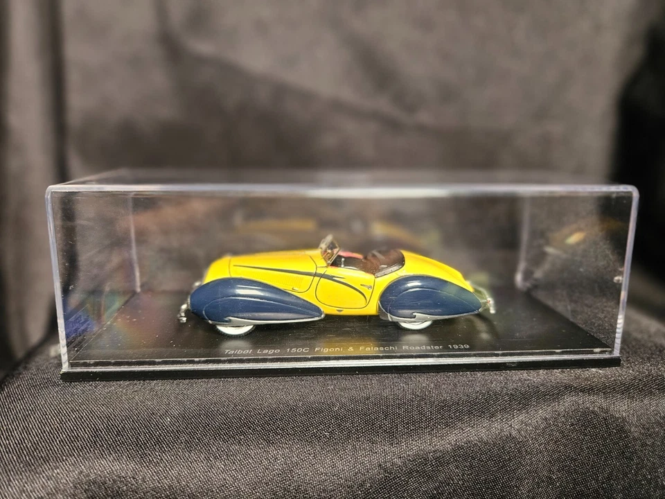 Spark Models '39 Talbot Lago 150C Figoni/Falaschi Roadster 1:43 Scale Inv. #3826 - Image 3 of 3