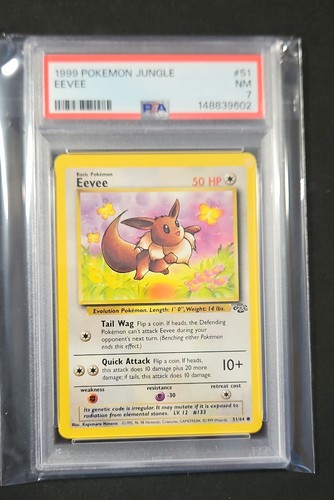 Eevee (Unlimited) graded PSA 7 for sale on eBay