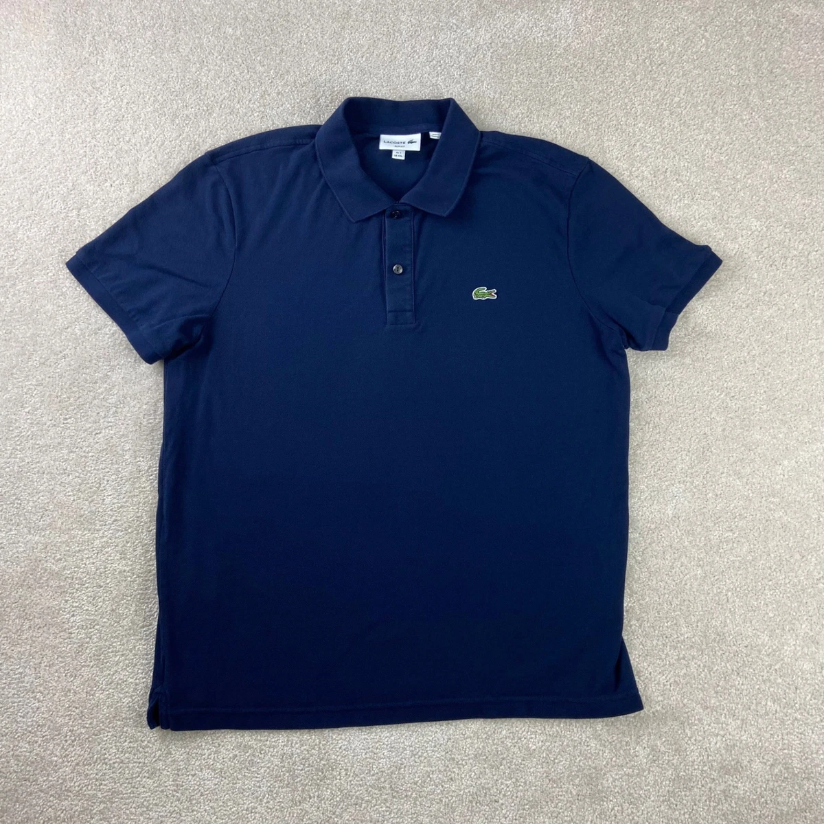 Lacoste Blue Polos for Men for sale | eBay