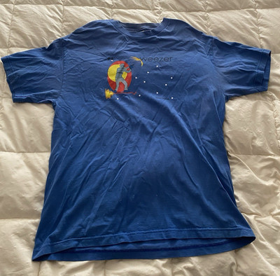 WEEZER Shirt 2001 Vintage Strutter Album Tour Band Concert Shirt Large