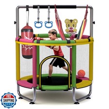 Trampoline for Kids 55inch Toddler Mini Small Trampoline Outdoor