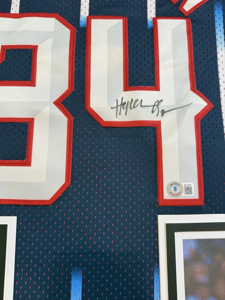 Hakeem Olajuwon Signed/Framed Houston Rockets Jersey Beckett COA - Image 2 of 4