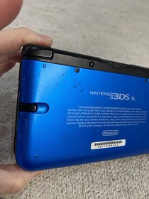 Nintendo 3DS XL Console Blue Handheld SPR-001 W/ Charger - NO JOYSTICK