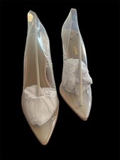 Clear Pointed-Toe Stiletto Heels
