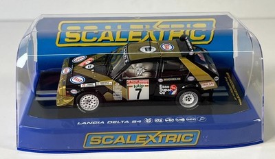 Scalextric Lancia Delta S4 F.Tabaton 1986 San Remo Rally #7 Esso 1/32 Slot Car