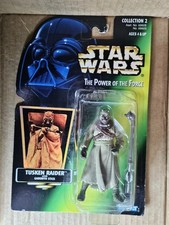 Star Wars Power of the Force TUSKEN RAIDER Action Figure  w Gaderffii Stick
