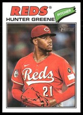 2026 Topps Heritage #53 Hunter Greene