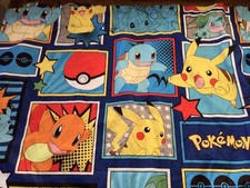 2020 Franco Kids Room Window Curtain One Only Drape 41in x 84 in, Pokemon W3