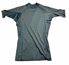 O Neill Hyperdry Surf Rash Guard Gray Performance Top NWT 8885-8