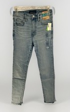 Women  s Aeropostale High Rise Skinny Jeggings Light Sz 6R New w/ Tags MSRP 49.95