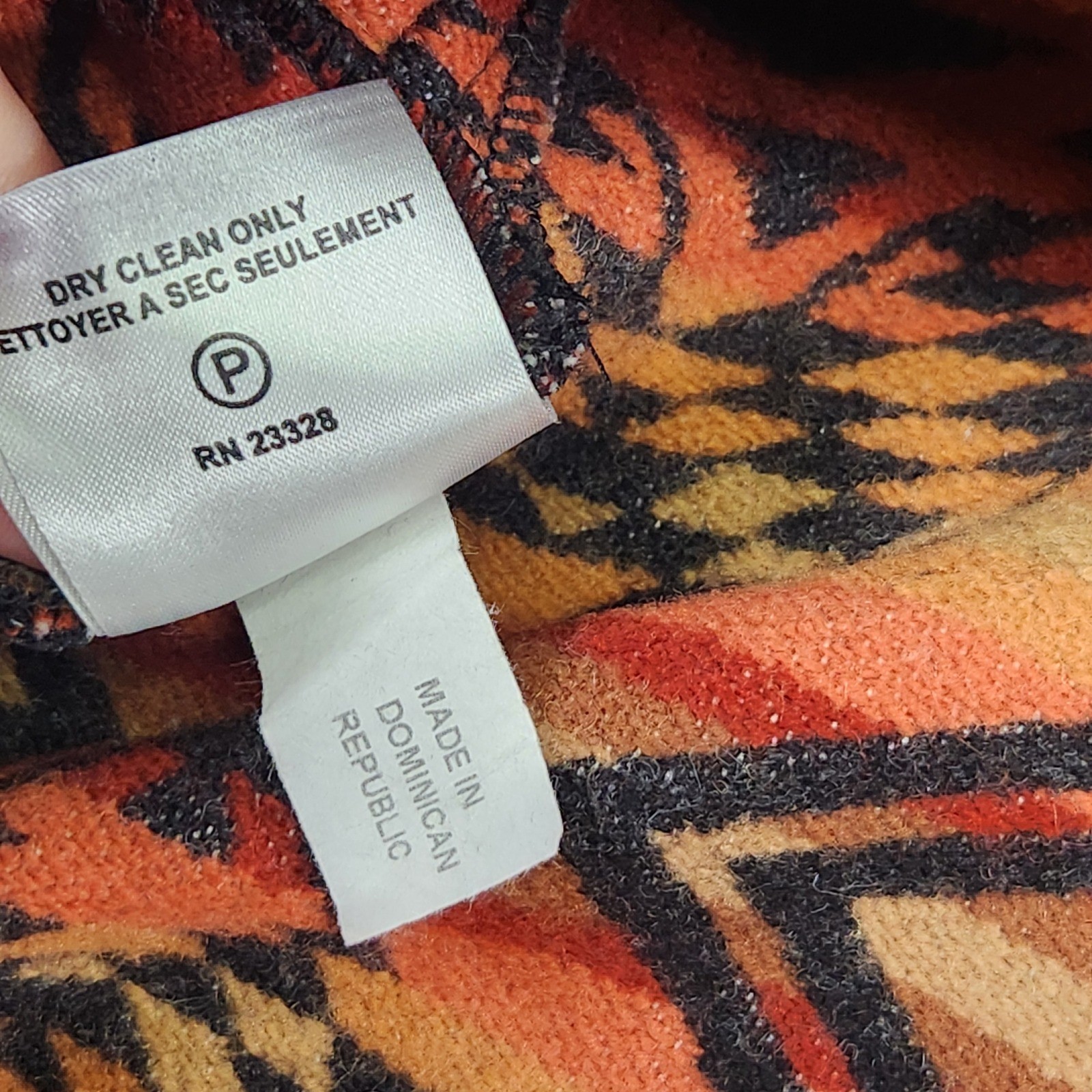 Pendleton Wool Wrap Cardigan Small Southwestern A… - image 9