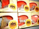 Set of 6 Lesney Matchbox Diecast Dogs (PIPS) made in 1978