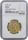 1849-P Liberty Eagle — photo from another recent sale